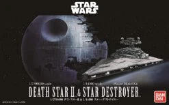 1/2700000 Death Star II + Imperial Star Destroyer