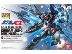 Bandai 1/144 HG AGE-2 DARK HOUND Ca. 14cm Groß