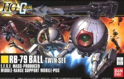 Bandai 1/144 HGUC RB-79 Ball Twin Set Ca.12cm Groß